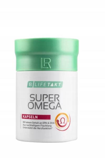 LR Health & Beauty – Super Omega – bohatý na omega-3 kyseliny, EPA/DHA, 60 kapslí.