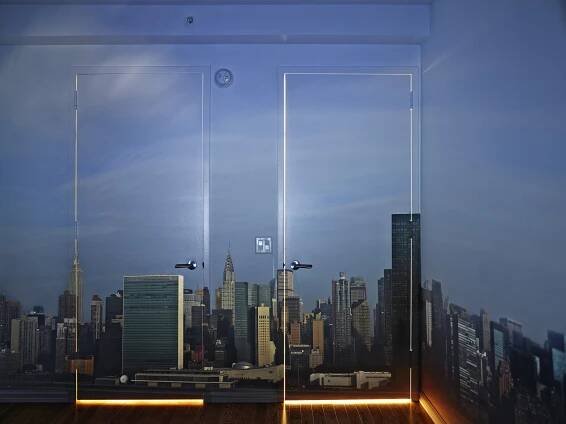 Camera Obscura: Early Morning View of the East Side of Midtown Manhattan, 2014