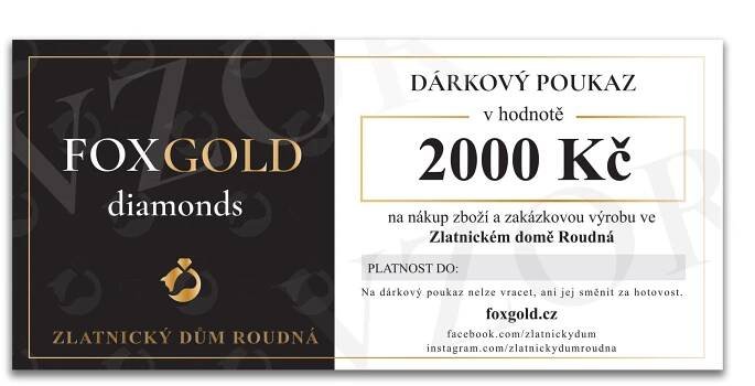 Dárkový poukaz 2 000 Kč