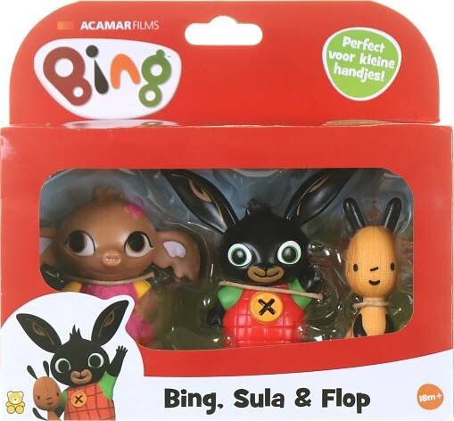 Acamar Films Bing a přátelé 3 ks Bing/Flop/Sula