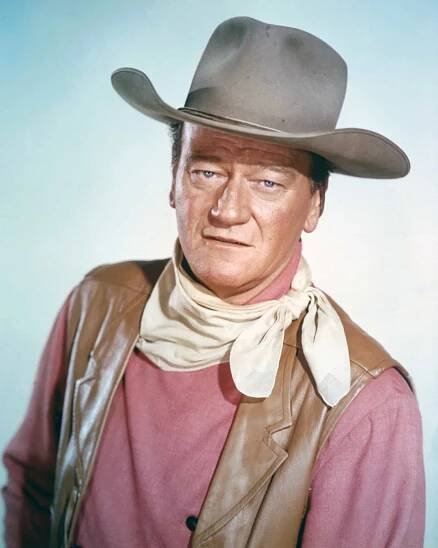 Portrait of John Wayne