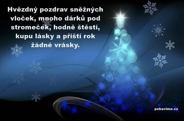 Vánoční přání online. Vánoční přání text, obrázky. Stáhnout