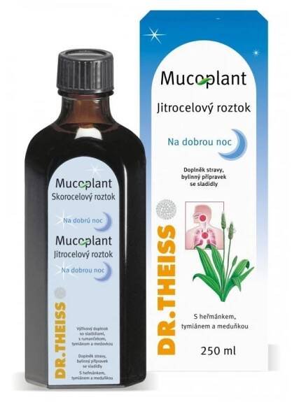 Mucoplant Jitrocelový roztok Na dobrou noc 100ml