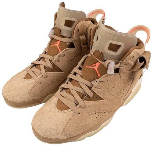 AIR JORDAN 6 TRAVIS SCOTT KHAKI BOTY