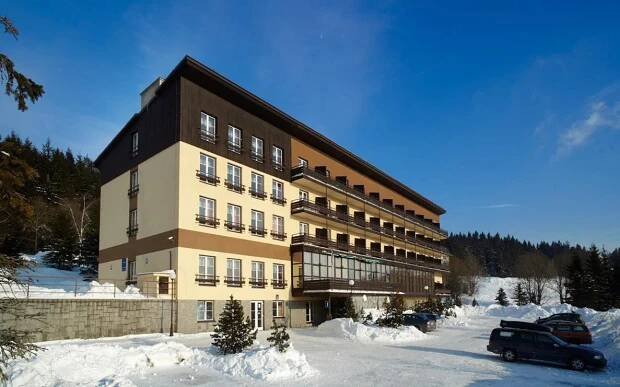 OREA Hotel Špičák Šumava v zimě