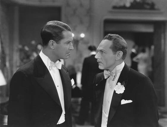 Hodinka s tebou - Z filmu - Maurice Chevalier, Charles Ruggles