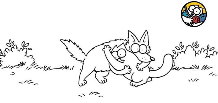 Simon's Cat Has a New Friend