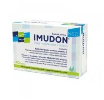 IMUDON NEO se sladidly 40 tablet (Lyzáty, enzymy, nukleotidy) - Vícesložkové, Přírodní