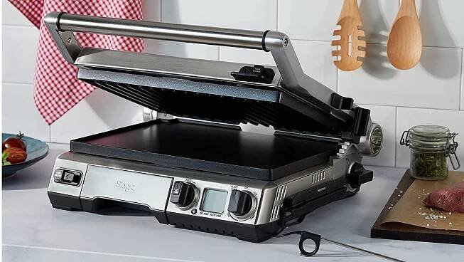 Představení elektrického grilu Sage BGR840BSS
