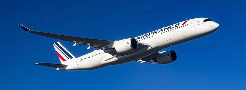 Destinace letů společnosti Air France s odletem z Česká Republika