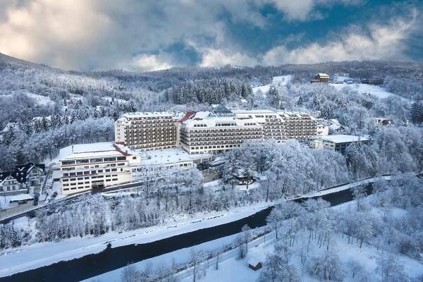 Hotel Gołębiewski Wisła v zimě