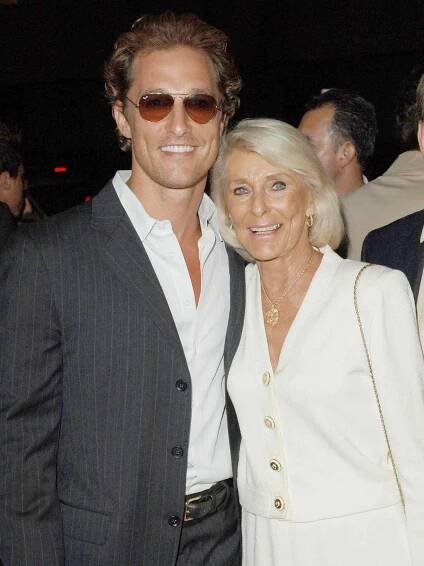 Matthew McConaughey and his mom, Mary Kathleen 'Kay' McCabe McConaughey