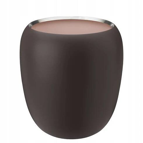 Stelton ORA Váza na květiny 20 cm Růžová Hnědá