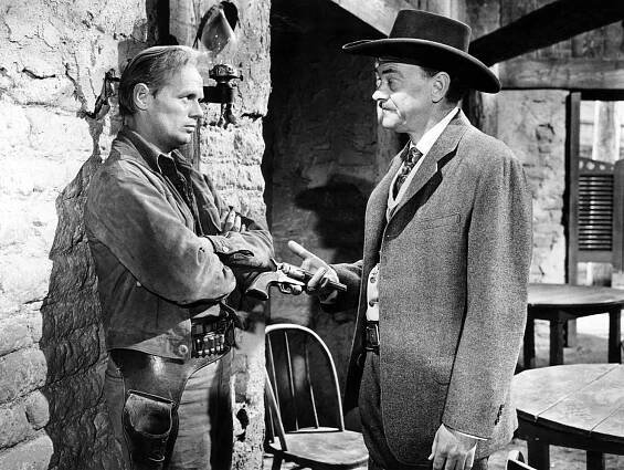 Rána na oplátku - Z filmu - Richard Widmark, John McIntire