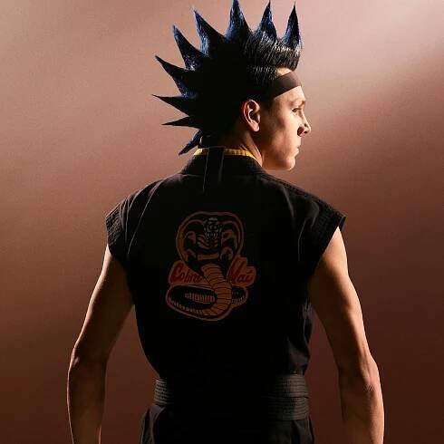 Hawk's Transformation in Cobra Kai Wallpaper
