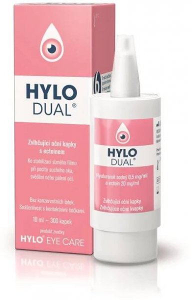 HYLO DUAL oční kapky 10 ml