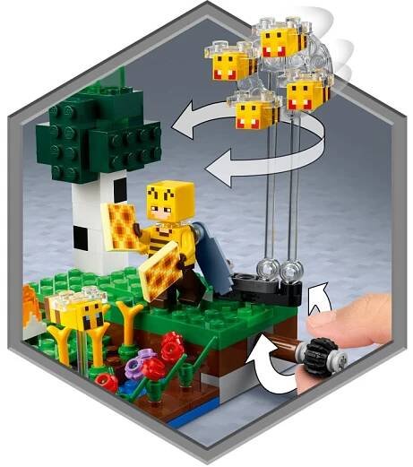LEGO® Minecraft® 21165 Včelí farma