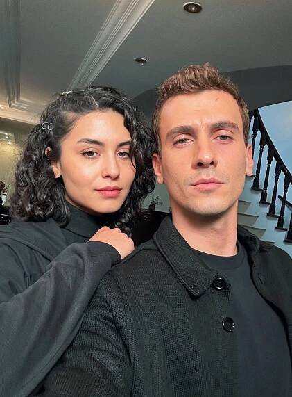 Bertan Asllani as Alaz alongside Rojbin Erdin as Asi in Yabani, depicting their dynamic chemistry.