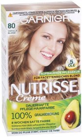 Garnier Nutrisse krémová permanentní barva na vlasy 80 Vanilková Blond