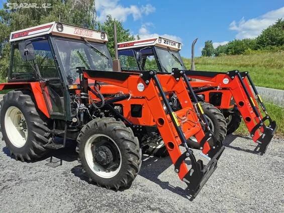 MONTÁŽ ČELNÍHO NAKLADAČE NA ZETOR, ZDARMA A VIDLE - Kunštát - Bazar
