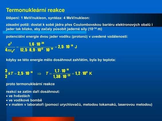 PPT - Fyzika atomového jádra PowerPoint Presentation, free download - ID:5916457