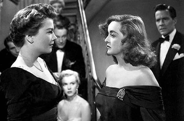 ALL ABOUT EVE, 1950, Bette Davis, Celeste Holm, Ann Baxter, George Sanders, Thelma Ritter