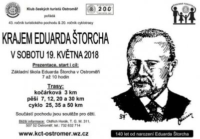 Turistický pochod Krajem Eduarda Štorcha - sobota 19. května - Ostroměř - Východočech.cz