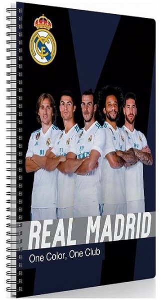 Twin wire blok A4 Soft Real Madrid