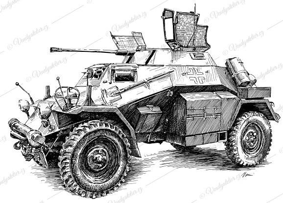 Leichter Panzerspähwagen SdKfz. 221 | VENDY atelier