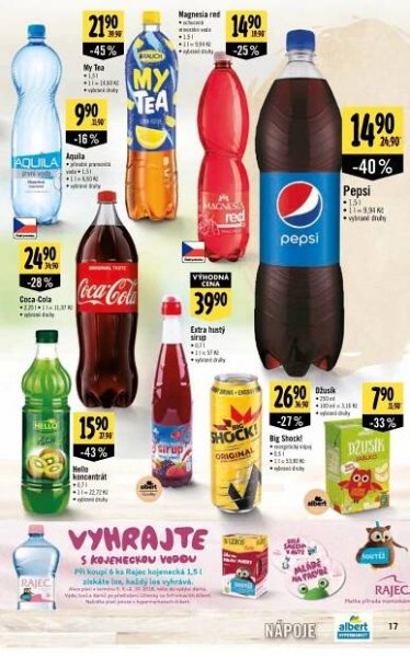 Označte produkt do nákupního košíku