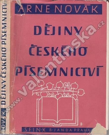 Dějiny českého písemnictví [česká literatura, histor