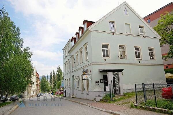 Pronájem podkrovního bytu 2+1, Liberec, klidné centrum - Františkovská ul. | reality-bytycerny.cz