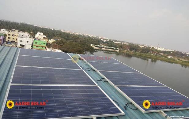 Aadhi Solar Power Plant On Grid