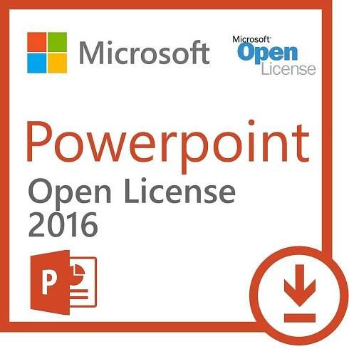 Microsoft PowerPoint 2016 (Open License, NL)