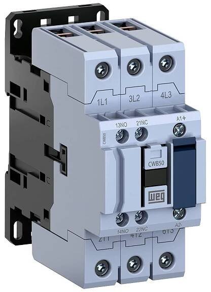 WEG CWB50-11-30D24 stykač okamžité spínání 3 spínací kontakty 22 kW 24 V/DC 1 ks : Půhy.cz