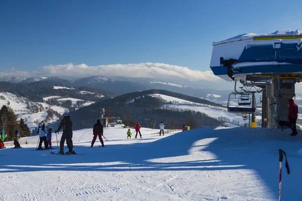 Ski areál Vrchlabí - Kněžický vrch - informace a mapa