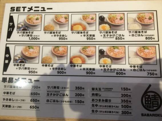 サバ6製麺所福島本店は行列のできるラーメンJETのすぐ近く！