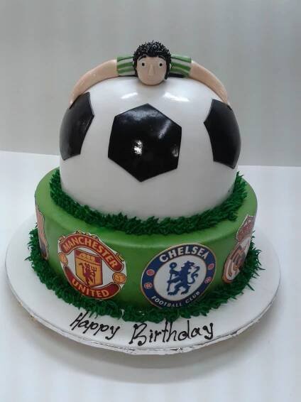 3D Sports Theme Cakes for Kids - Deliciae Cakes