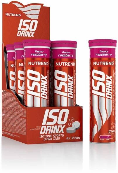 Nutrend ISODRINX TABLETY MALINA