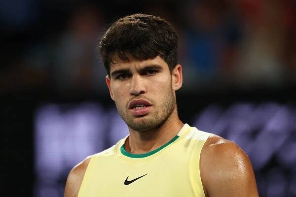 Australian Open LIVE: Carlos Alcaraz two sets down against Alexander