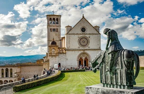 Tagesausflug von Rom nach Assisi und Orvieto.