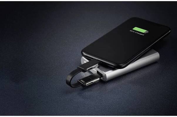 Renkforce USB kabelový adaptér [1x USB 2.0 zástrčka A, USB-C® zástrčka - 1x dokovací zástrčka Apple Lightning, USB-C® zástrčka