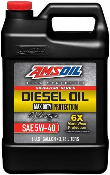 Motorový olej Amsoil Signature Series Max-Duty 5W-40, 3,78L