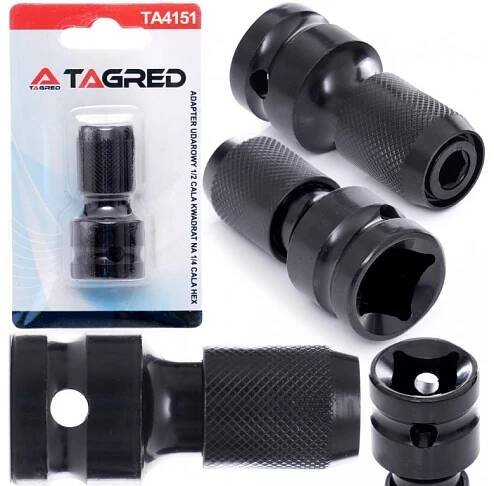 Tagred TA4151, Redukce z čtyřhranu 1/2" na HEX 1/4"