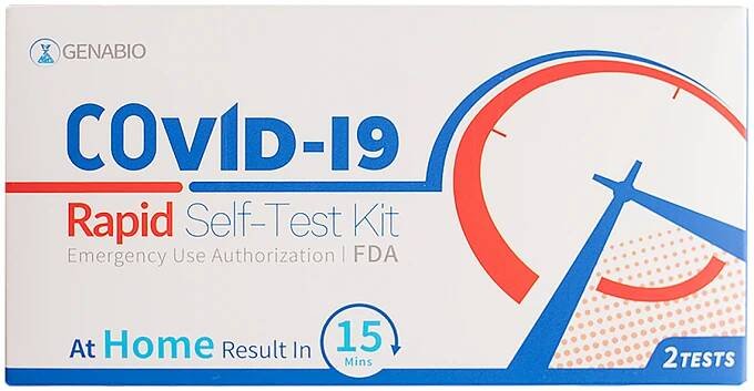 Genabio COVID-19 Rapid Self-Test Kit  (2 tests)