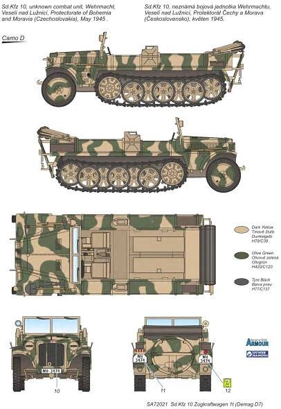 ModelWeb » Blog Archive » 1/72 Sd.Kfz 10 Zugkraftwagen 1t (Demag D7) – Special Armour