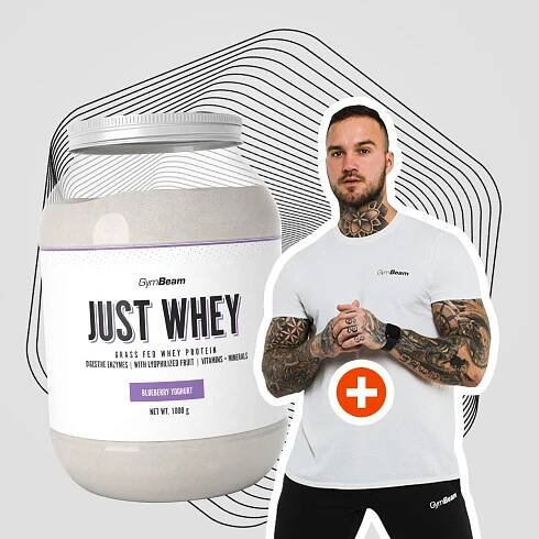 Just Whey - GymBeam + dárky