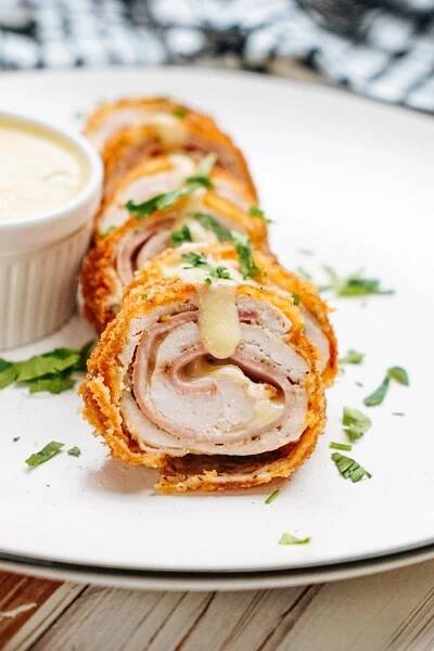 Chicken Cordon Bleu + Cordon Bleu Sauce 136