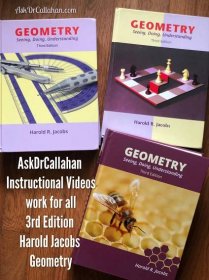 The Different Geometry Textbooks and Videos - AskDrCallahan