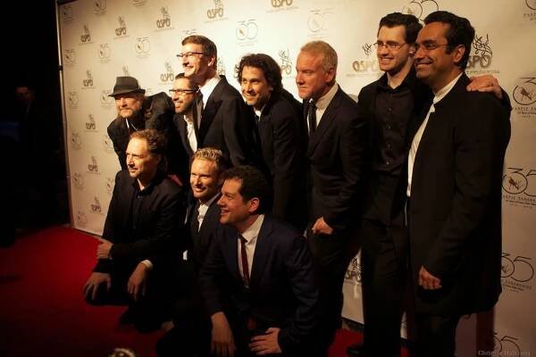 Front <br> Mark Isham, Brian Tyler, <br> Michael Giacchino. <br>Back <br>Christopher Young, <br>Christopher Lennertz, <br>Robert Townson, Cliff Eidelman, <br>John Debney, Austin Wintory, <br>Diego Navarro.